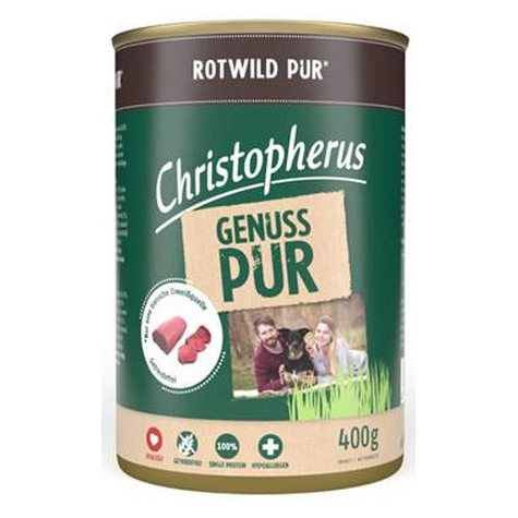 Christopherus Pure Red Deer 400g Can
