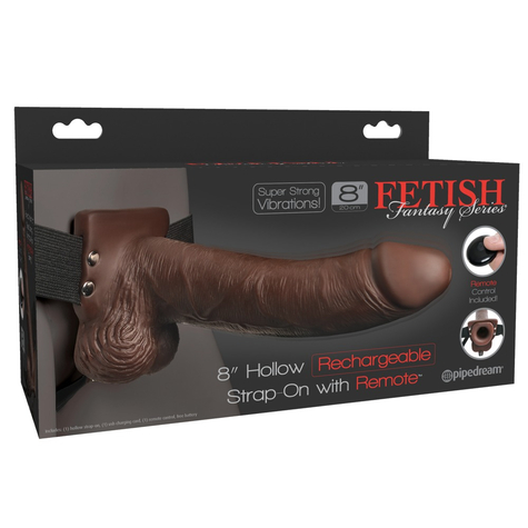 Strap On Penishülle Mit Vibration  Ff 8 Hollow Strap-On With Remo