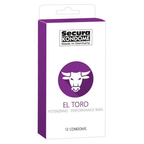 Preservatifs : secura el toro condoms 12 pieces