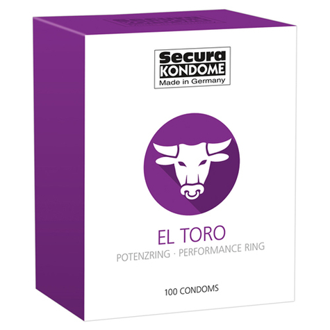 Kondome : Secura El Toro Condoms 100 Pieces