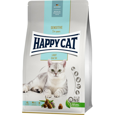 Happy cat sensitive adulte light 1,3 kg