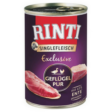 Rinti Single Meat Exclusive Pure Poultry 400g