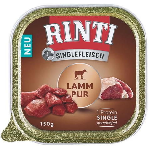 Rinti Singlefleisch Lamm Pur 150g Schale
