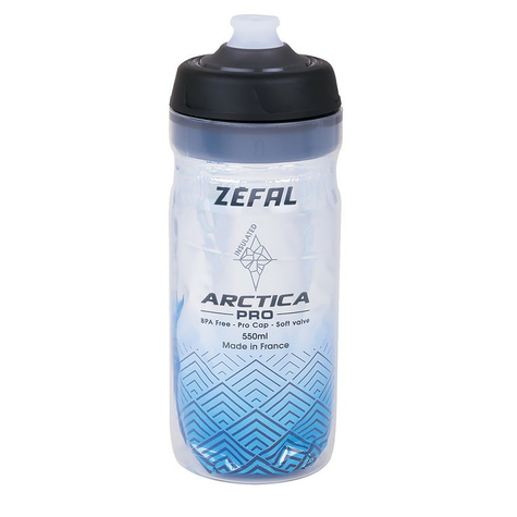 Trinkflasche Zefal Arctica Pro 55   550ml, Silver-Blue  