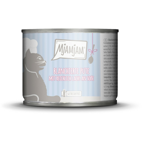 Mjamjam Pute+Lachs Soße 185g