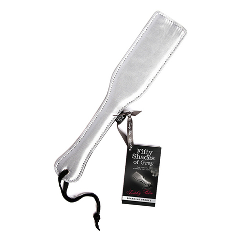 Cinquante shades of grey twitchy palm spanking paddle