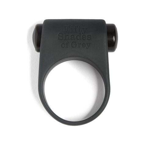 Cinquante shades of grey feel it baby vibrant cock ring gris