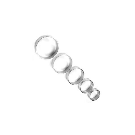 Penisringe : Thin Metal 1.5 Inches Diameter Wide Cock Ring