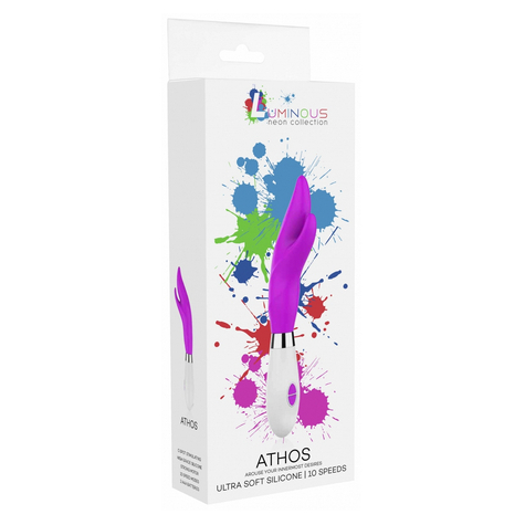 Athos - Ultraweiches Silikon - 10 Geschwindigkeiten - Fuchsia