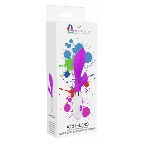 Achelois - Ultraweiches Silikon - 10 Geschwindigkeiten - Fuchsia