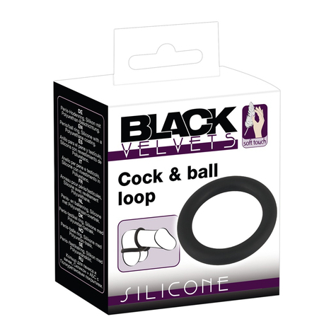 Penis- Und Hodenring Silicone Cock And Ball Loop