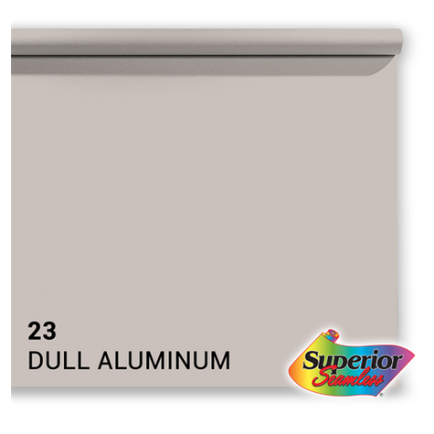 Superior Hintergrund Papier 23 Dull Aluminum 1,35 X 11m