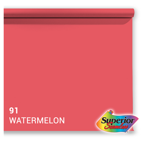 Superior Hintergrund Papier 91 Watermelon 2,72 X 11m