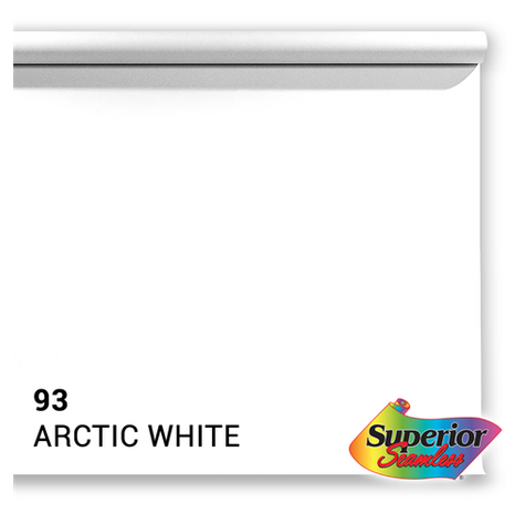 Superior Hintergrund Papier 93 Arctic White 2,18 X 11m