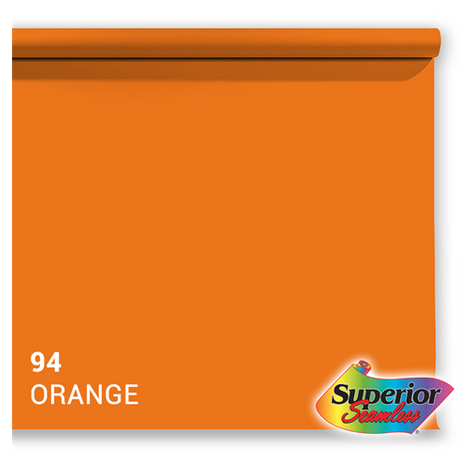 Superior Background Paper 94 Orange 2.72 X 11m