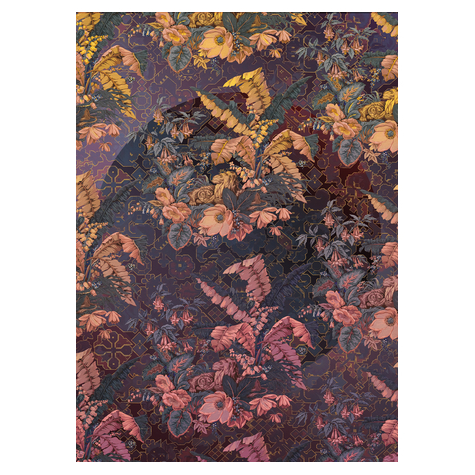 Papier peint photo - orient violet - dimensions 200 x 270 cm