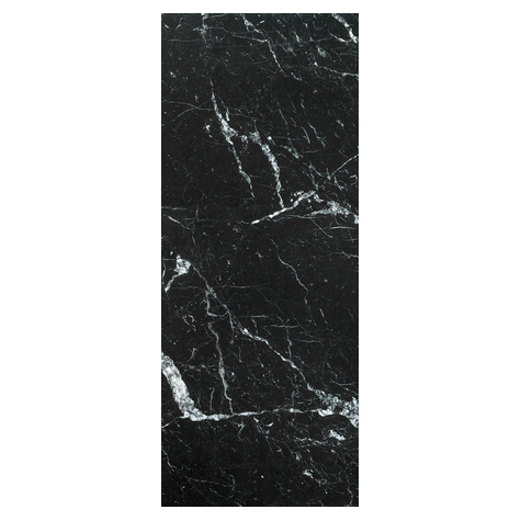 Vlies Fototapete - Marble Nero Panel - Größe 100 X 250 Cm