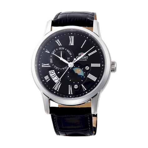 Orient sun and moon automatic ra-ak0010b10b montre homme
