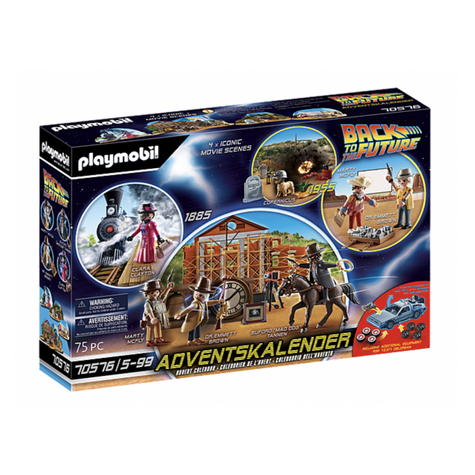 Playmobil Adventskalender Back To The Future Iii (70576)