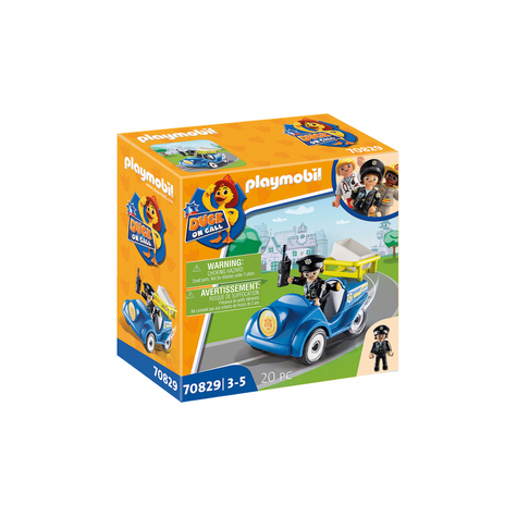 Playmobil duck on call - mini voiture de police (70829)
