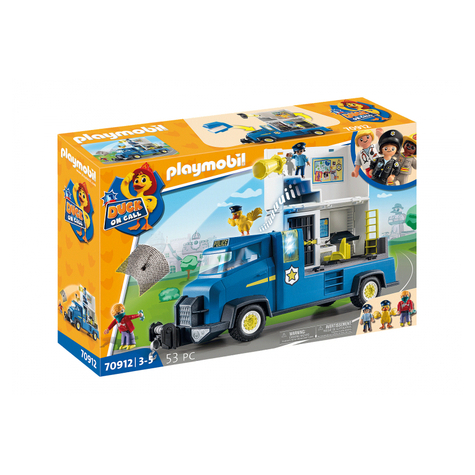 Playmobil duck on call - camion de police (70912)