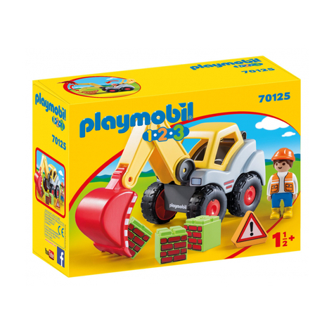Playmobil 1.2.3 - Schaufelbagger (70125)