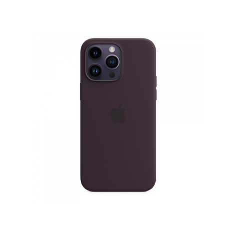 Apple iphone 14 pro max silicone case avec magsafe elderberry mptx3zm/a