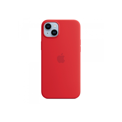 Apple iphone 14 plus étui en silicone avec magsafe product red mpt63zm/a