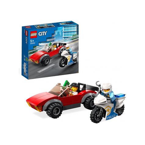 Lego City - Verfolgungsjagd Mit Dem Polizeimotorrad (60392)