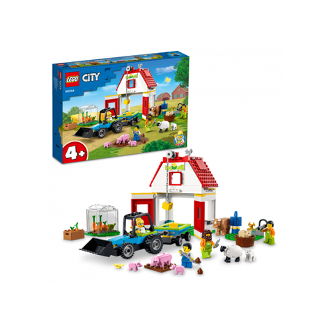 Lego city - ferme avec animaux (60346)