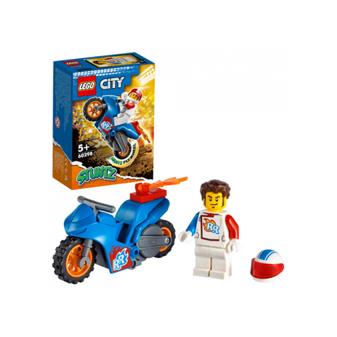 Lego city - véhicule de cascade de fusée (60298)