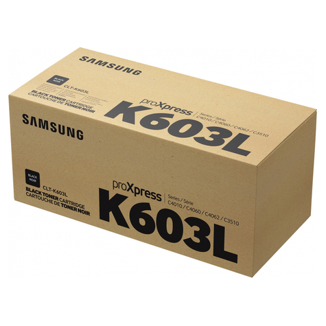 Samsung Cartridge Schwarz Clt-K603l 1 Stk - Su214a