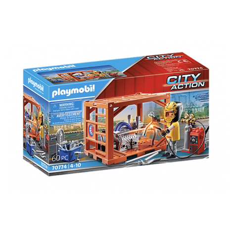 Playmobil City Action - Containerfertigung (70774)