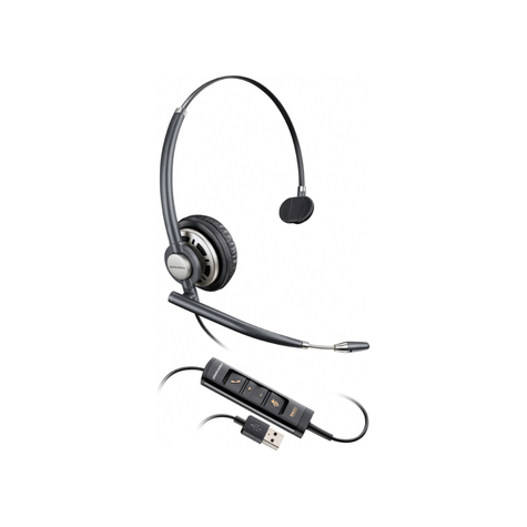 Poly Headset Encore Pro Hw715 Usb - 203476-01
