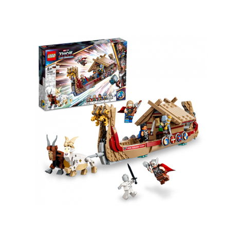 Lego marvel - thor le bateau à chèvres (76208)