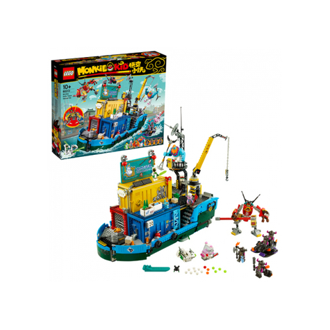 Lego monkie kid - base secrète de l'équipe de monkie kid (80013)