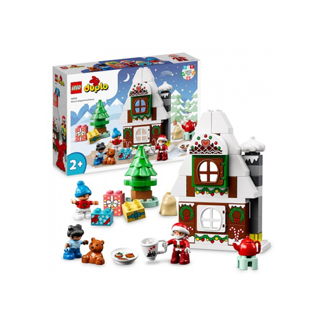 Lego Duplo - Lebkuchenhaus Mit Weihnachtsman (10976)