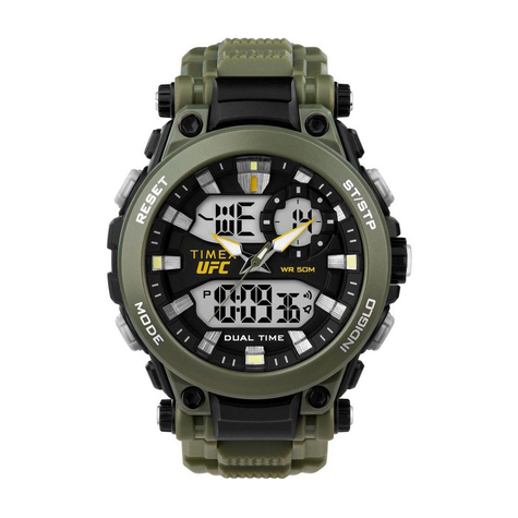 Timex ufc impact tw5m52900 montre homme chronographe