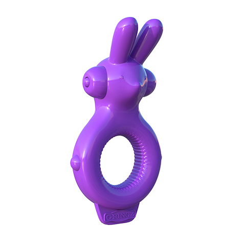 Anneaux cockring : ultimate rabbit ring violet