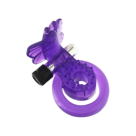 Anneaux cockring : cock&ball ring butterfly jelly vibe