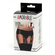 Amorable By Rimba Wetlook Suspender With Slip And Stockings One Size Black