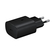 Samsung ep ta800 chargeur rapide + câble usb type c 25w noir 3ampère