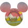 Selbstklebende Vlies Fototapete/Wandtattoo - Mickey Head Summer Hike - Größe 125 X 125 Cm