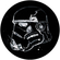 Selbstklebende Vlies Fototapete/Wandtattoo - Star Wars Ink Stormtrooper - Größe 125 X 125 Cm