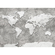 Non-Woven Wallpaper - World Relief - Size 350 X 250 Cm