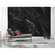 Non-Woven Wallpaper - Marble Nero - Size 400 X 250 Cm